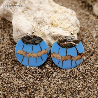 Special Offer Shell Earrings Authentic Handmade Bali Craft